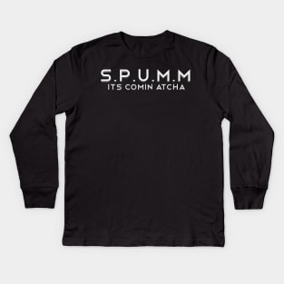 The Weekly Planet - SPUMM Kids Long Sleeve T-Shirt